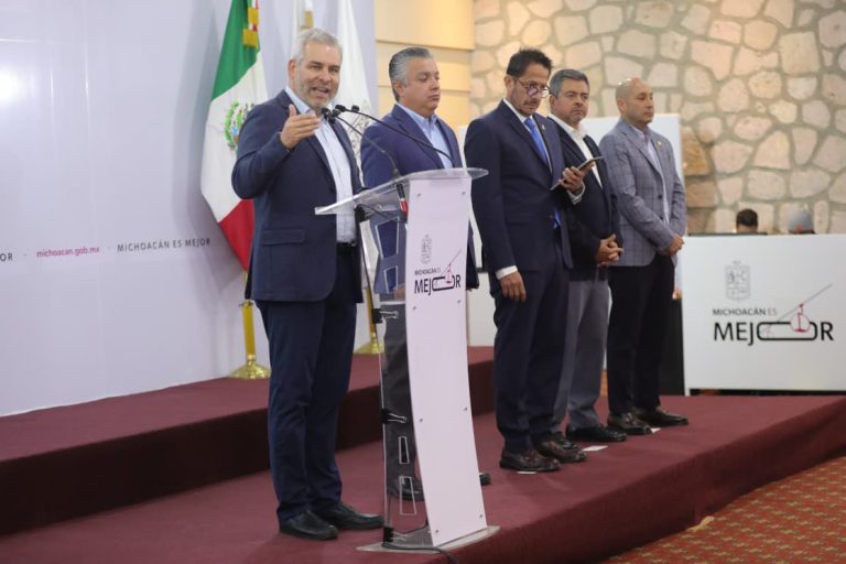 Bedolla llama a la unidad y asegura que el Plan Michoacán “no repetirá los errores de la guerra contra el narco”