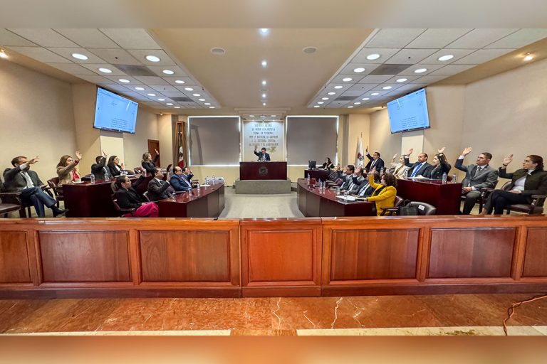 Pleno del Supremo Tribunal de Justicia reconoce el buen manejo de recursos por parte del Órgano de Administración Judicial