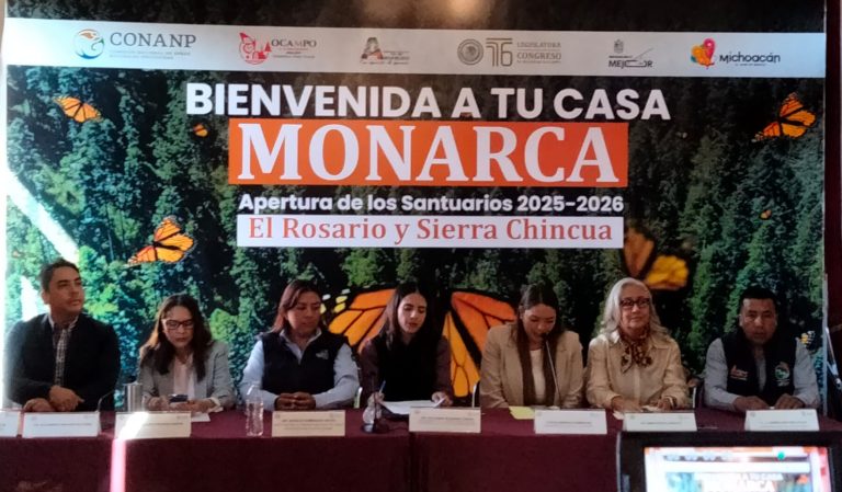Oriente michoacano afirma estar preparado para recibir a miles de visitantes del espectáculo monarca