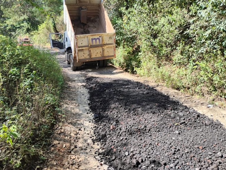 Más de 231 kilómetros de caminos rehabilitados, en lo que va de la presente administración municipal