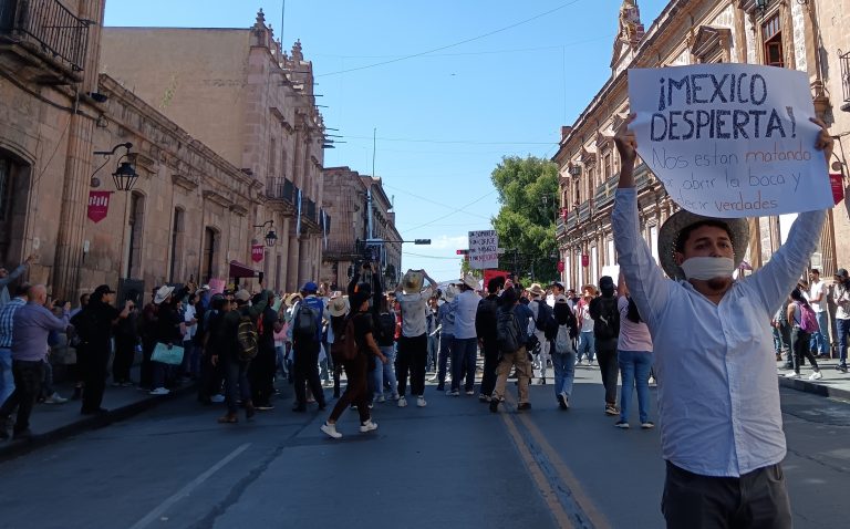 El alcalde de Morelia respalda manifestaciones ciudadanas y exige replantear la seguridad nacional