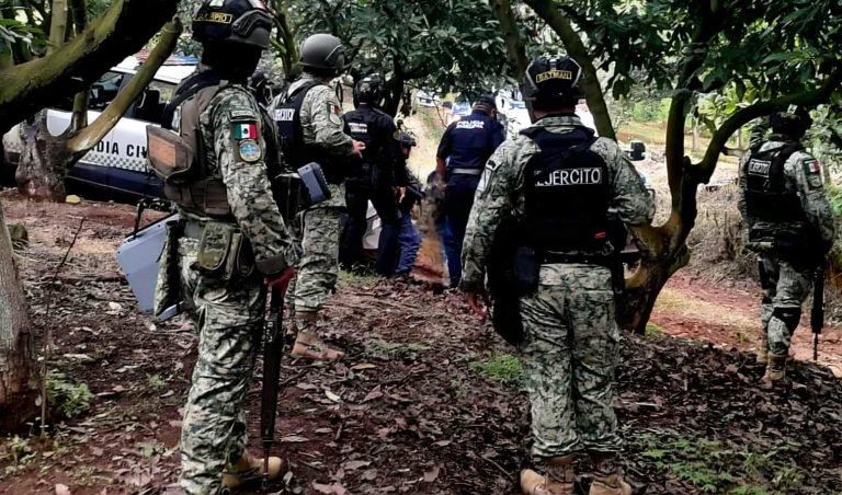 Desmantelan militares narcocampamento y abaten a dos presuntos criminales, tras enfrentamiento en la región de Zinapécuaro